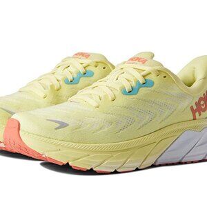 Hoka One One Men's Yellow Pear Sweet Corn Arahi 6 1123195 Running Shoes Size 8B